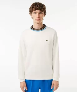 Lacoste Sweatshirts>Sweatshirt, In Frankreich Hergestellt Weis 70V