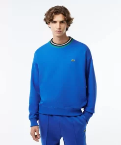 Lacoste Sweatshirts>Sweatshirt, In Frankreich Hergestellt Blau Siy