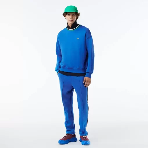 Lacoste Sweatshirts>Sweatshirt, In Frankreich Hergestellt Blau Siy