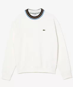 Lacoste Sweatshirts>Sweatshirt, In Frankreich Hergestellt Weis 70V