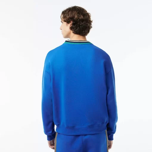 Lacoste Sweatshirts>Sweatshirt, In Frankreich Hergestellt Blau Siy