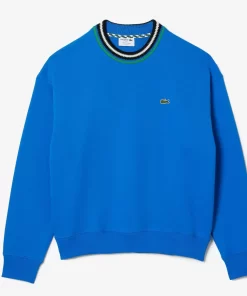 Lacoste Sweatshirts>Sweatshirt, In Frankreich Hergestellt Blau Siy