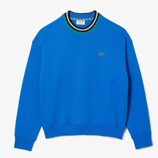 Lacoste Sweatshirts>Sweatshirt, In Frankreich Hergestellt Blau Siy