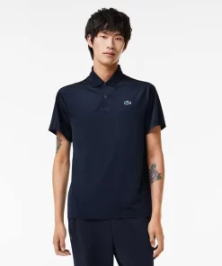 Lacoste Tennis>Tennis Poloshirt Aus Recyceltem Jersey Navy Blau 5Fs