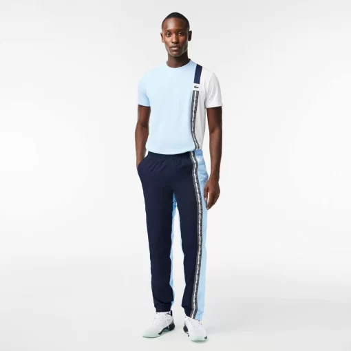 Lacoste Tennis>Tennis Trainingshosen In Regular Fit Navy Blau / Blau Ge5