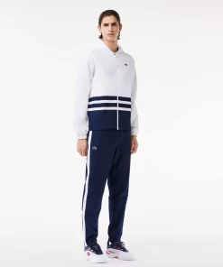 Lacoste Tennis>Tennis-Overall Colourblock Weis / Navy Blau / Weis Du9