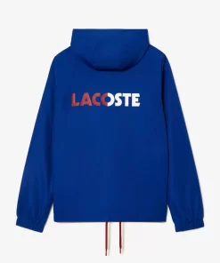 Lacoste Tennis>Tennis-Overall Colourblock Navy Blau / Burgunder / Weis Isg