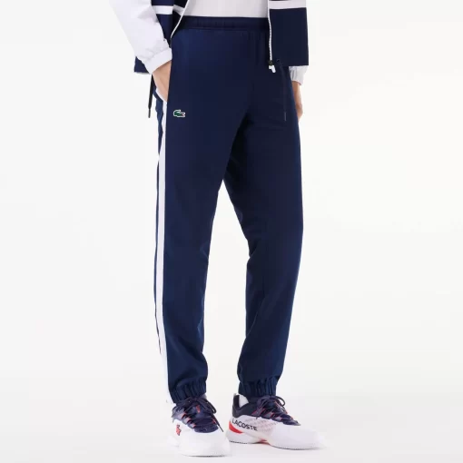 Lacoste Tennis>Tennis-Overall Colourblock Weis / Navy Blau / Weis Du9