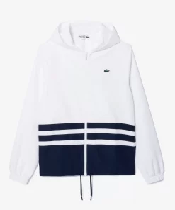 Lacoste Tennis>Tennis-Overall Colourblock Weis / Navy Blau / Weis Du9