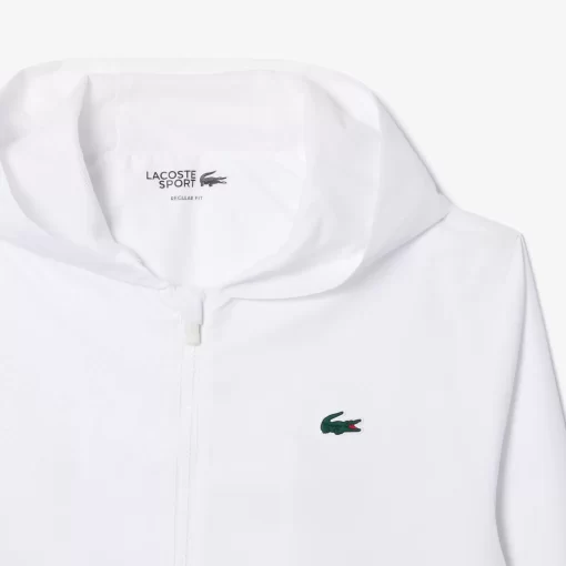 Lacoste Tennis>Tennis-Overall Colourblock Weis / Navy Blau / Weis Du9