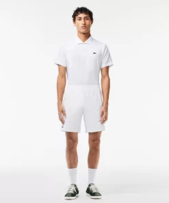 Lacoste Tennis>Tennis-Shorts Aus Recyceltem Gewebe Weis Z92