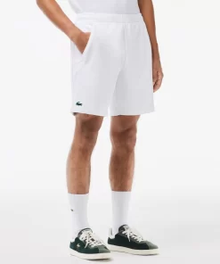 Lacoste Tennis>Tennis-Shorts Aus Recyceltem Gewebe Weis Z92