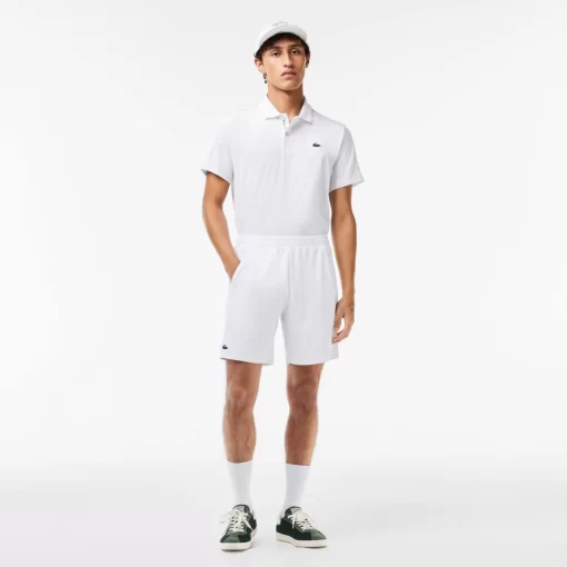 Lacoste Tennis>Tennis-Shorts Aus Recyceltem Gewebe Weis Z92