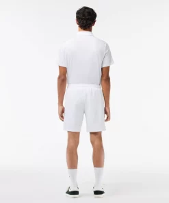 Lacoste Tennis>Tennis-Shorts Aus Recyceltem Gewebe Weis Z92