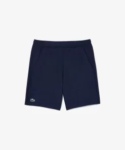 Lacoste Tennis>Tennis-Shorts Aus Recyceltem Gewebe Navy Blau 5Fs