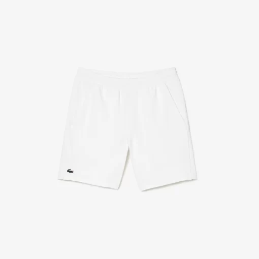 Lacoste Tennis>Tennis-Shorts Aus Recyceltem Gewebe Weis Z92