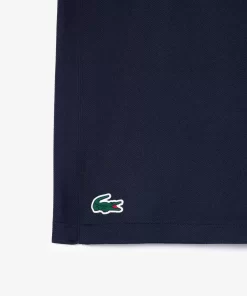 Lacoste Tennis>Tennis-Shorts Aus Recyceltem Gewebe Navy Blau 5Fs