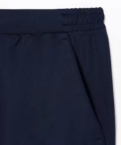 Lacoste Tennis>Tennis-Shorts Aus Recyceltem Gewebe Navy Blau 5Fs