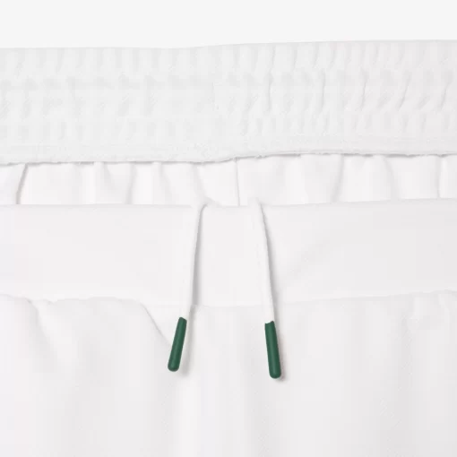 Lacoste Tennis>Tennis-Shorts Aus Recyceltem Gewebe Weis Z92