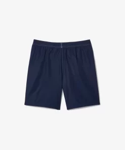 Lacoste Tennis>Tennis-Shorts Mit Logostreifen Hellblau / Navy Blau X1J