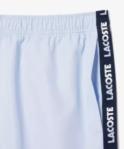 Lacoste Tennis>Tennis-Shorts Mit Logostreifen Hellblau / Navy Blau X1J