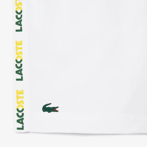 Lacoste Tennis>Tennis-Shorts Mit Logostreifen Weis / Grun 737