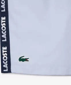 Lacoste Tennis>Tennis-Shorts Mit Logostreifen Hellblau / Navy Blau X1J