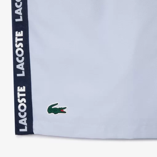 Lacoste Tennis>Tennis-Shorts Mit Logostreifen Hellblau / Navy Blau X1J