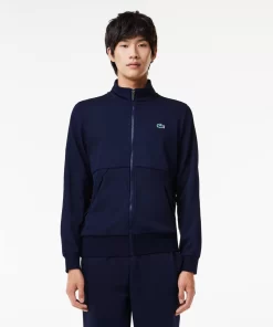 Lacoste Tennis>Tennis-Sweatshirt Aus Recycelten Fasern Navy Blau 5Fs