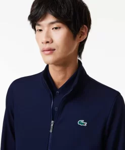 Lacoste Tennis>Tennis-Sweatshirt Aus Recycelten Fasern Navy Blau 5Fs