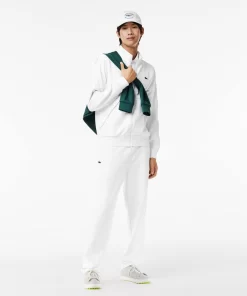 Lacoste Tennis>Tennis-Sweatshirt Aus Recycelten Fasern Weis Z92