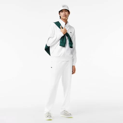 Lacoste Tennis>Tennis-Sweatshirt Aus Recycelten Fasern Weis Z92