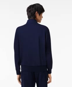 Lacoste Tennis>Tennis-Sweatshirt Aus Recycelten Fasern Navy Blau 5Fs