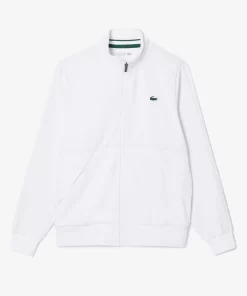 Lacoste Tennis>Tennis-Sweatshirt Aus Recycelten Fasern Weis Z92