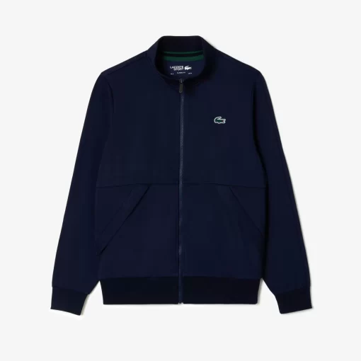 Lacoste Tennis>Tennis-Sweatshirt Aus Recycelten Fasern Navy Blau 5Fs