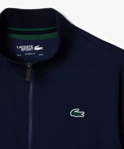 Lacoste Tennis>Tennis-Sweatshirt Aus Recycelten Fasern Navy Blau 5Fs