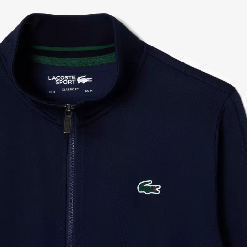 Lacoste Tennis>Tennis-Sweatshirt Aus Recycelten Fasern Navy Blau 5Fs