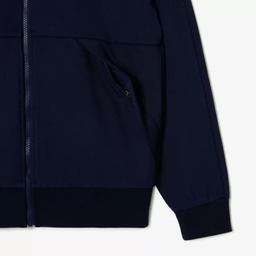 Lacoste Tennis>Tennis-Sweatshirt Aus Recycelten Fasern Navy Blau 5Fs