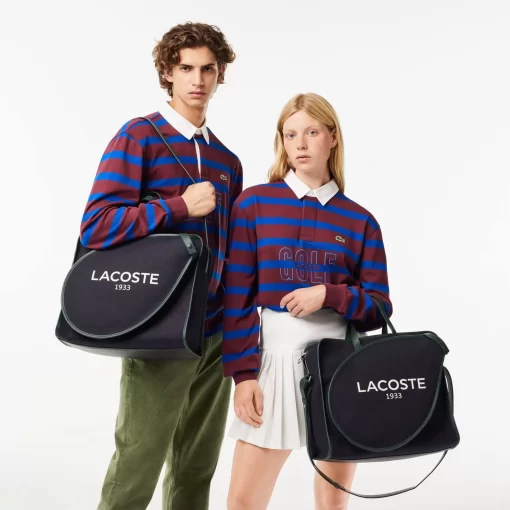 Lacoste Taschen>Tennis-Tasche Aus Textil Mit Tennisschlager-Fach Abimes / Sinople M41