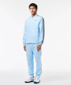 Lacoste Tennis>Tennis-Trainingsanzug Auf Recyceltem Gewebe Pastellblau Hbp