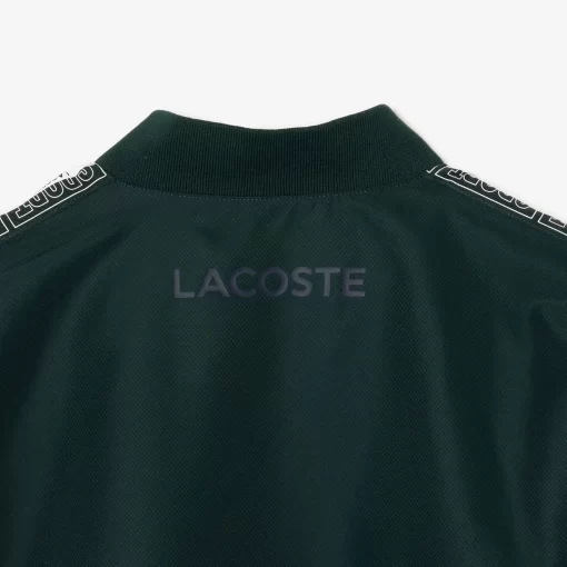 Lacoste Tennis>Tennis-Trainingsanzug Auf Recyceltem Gewebe Sinople Grun Yzp