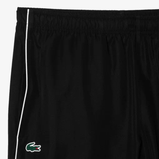 Lacoste Tennis>Tennis-Trainingsanzug Auf Recyceltem Gewebe Schwarz 031