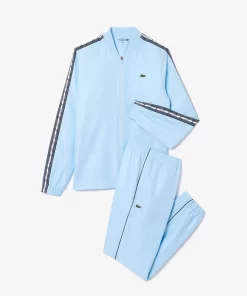 Lacoste Tennis>Tennis-Trainingsanzug Auf Recyceltem Gewebe Pastellblau Hbp