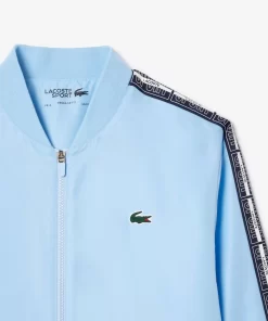 Lacoste Tennis>Tennis-Trainingsanzug Auf Recyceltem Gewebe Pastellblau Hbp