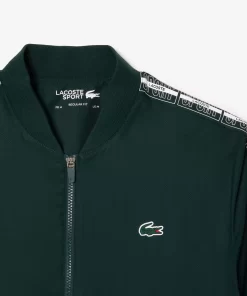 Lacoste Tennis>Tennis-Trainingsanzug Auf Recyceltem Gewebe Sinople Grun Yzp