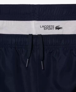 Lacoste Tennis>Tennis-Trainingsanzug Mit Logostreifen Navy Blau / Weis 525