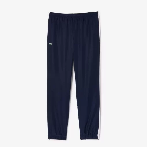 Lacoste Tennis>Tennis-Trainingsanzug Mit Logostreifen Navy Blau / Weis 525