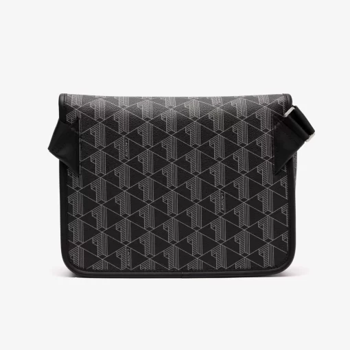 Lacoste Umhangetaschen & Gürteltaschen>The Blend Beutel Mit Klappverschluss Und Monogramm Monogram Noir Gris H45