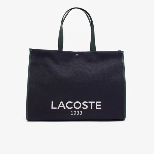 Lacoste Taschen>Tote Bag Aus Textil Abimes / Sinople M41