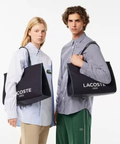 Lacoste Taschen>Tote Bag Aus Textil Abimes / Sinople M41